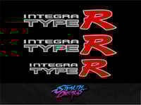 Image 1 of Integra Type R decal sticker set/ kit