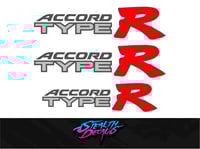 Image 2 of Accord Type R decal sticker set/ kit