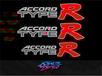 Image 1 of Accord Type R decal sticker set/ kit