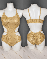 Image 2 of Snake Charmer - Spring edit - Perry bodysuit - Matcha