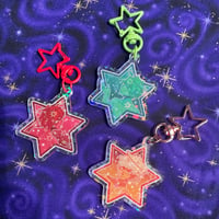 Image 2 of Shining Stars Acrylic Keychains 