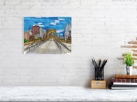 Image 3 of Roberto Clemente Bridge in Pittsburgh