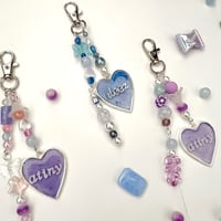 Image 2 of Ateez Heart Keychain