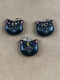 Image 1 of Moon Kittys - gold and platinum lustre options