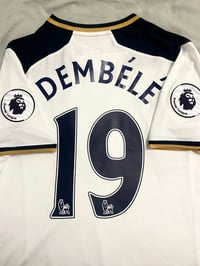 Image 1 of Tottenham Hotspur “DEMBÉLÉ 19” 2016/17 Home Shirt + PL patches (L)