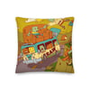 Roadtrip Throw Pillow