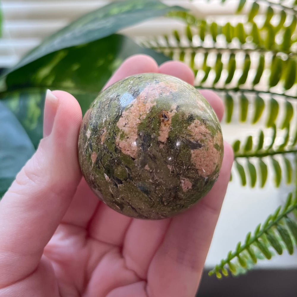 Unakite Sphere