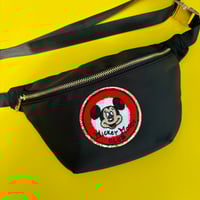 Image 1 of Mouse Clubhouse Patched Belt Bag | Made to order