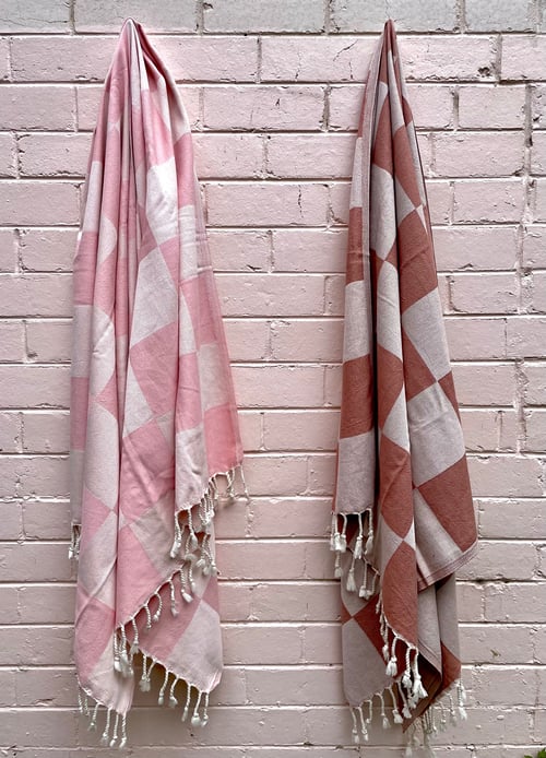 Image of Check Turkish Towel