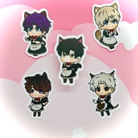 Image 5 of Cat maid stickers 