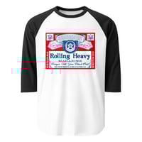 Image 2 of Rolling Heavy Magazine "Van Bud" 3/4 sleeve raglan shirt