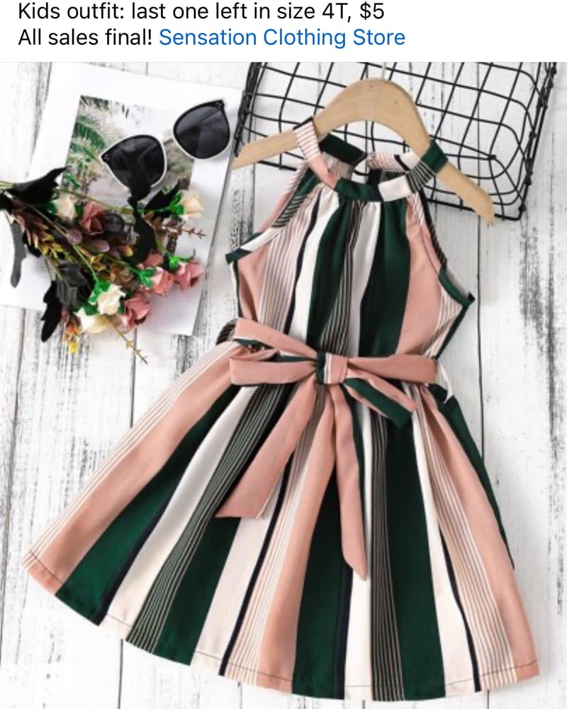 Image of Kid Girls Apparel - Style 2