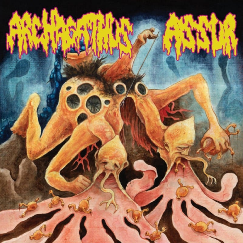 Archagathus / Assor "split" LP (Belgian Import)
