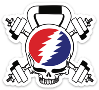 DEAD Lifts 2.0 Kettlebell Stealie Sticker