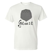 Image 1 of Get Use 2 It Logo T-shirt (White) 