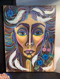 Image 5 of “Desert Woman” Original Acrylic Painting 