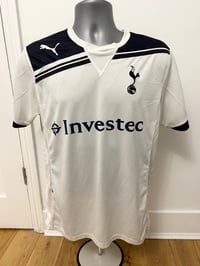 Image 2 of Tottenham Hotspur “VAN DER VAART 11” 2010/11 Home Cup Shirt + patches (S)