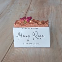 Image 1 of Honey & Morrocan Rose Soap for Sensitive Skin