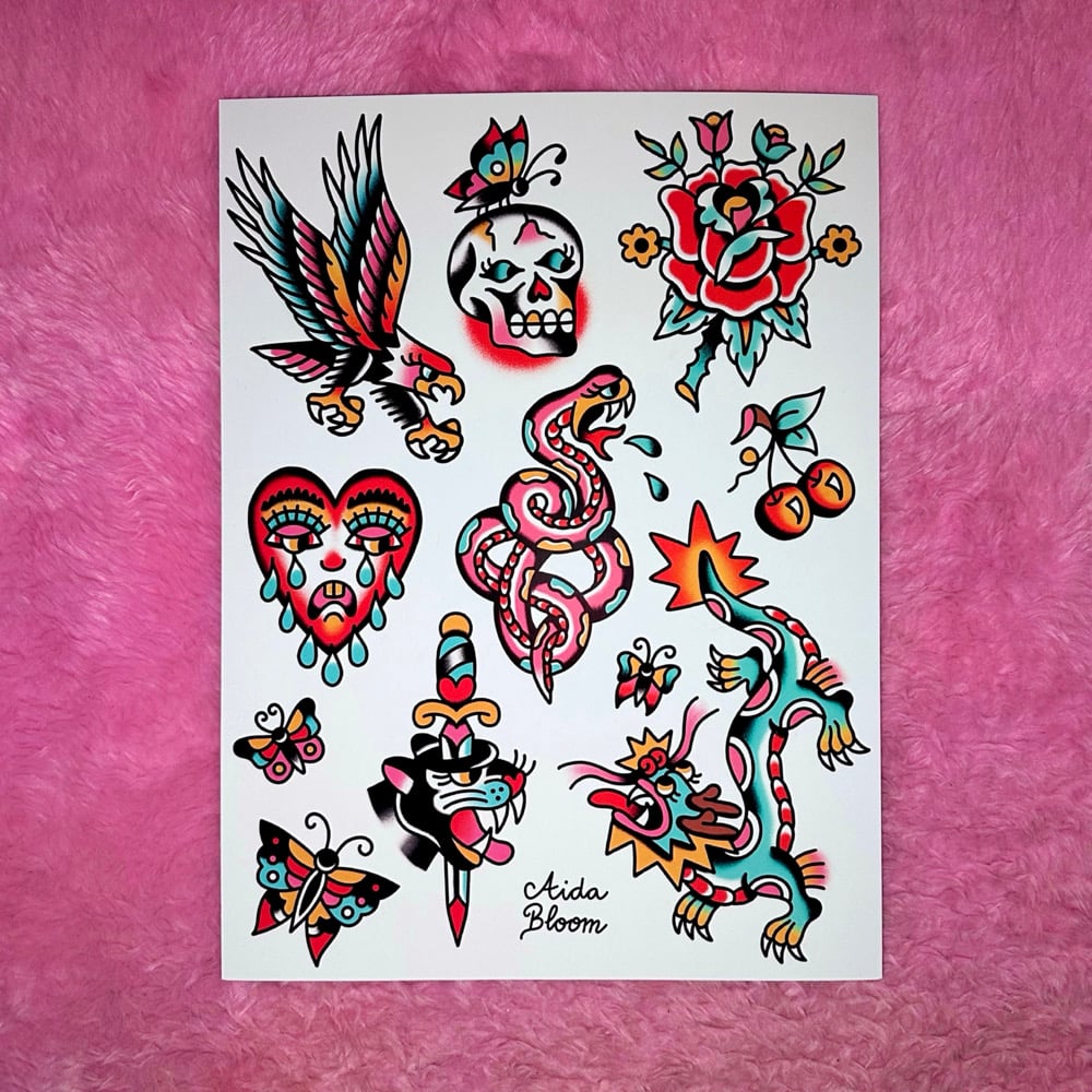 Image of SNAKE print