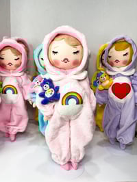 Image 3 of RESERVED FOR YVONNE CAREBEAR INSPIRED MEDIUM ART DOLL 