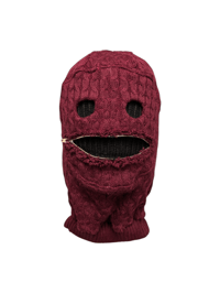 Image 1 of WINE KNIT MASK