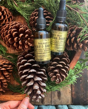 Image of Rosemary & Mint - Hair & Scalp Drops 