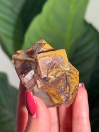 Image 6 of NATURAL RAINBOW IRIDESCENT CUBIC FLUORITE -CHINA- T