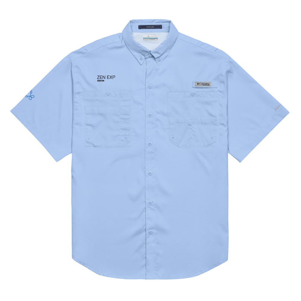 ZEN EXP - “Fisherman” Men’s Columbia short sleeve button shirt