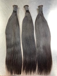 Straight （no weft）bundles for boho braids