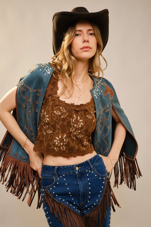 Image of WESTERN HORSE CAPE