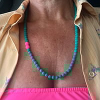 Image 2 of collier  vert émeraude 🌺🌴