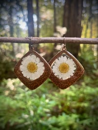 Image 2 of Sun-Kissed Daisy Earrings