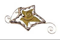 Image 1 of Real Ivy Leaf Elven Brooch