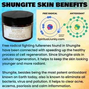 Image of Shungite Ozone Oil Face Scrub 4oz