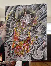 Image 4 of Original oni painting