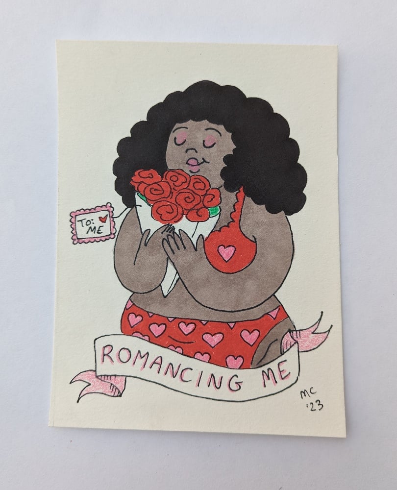 Image of Romancing Me - original drawing