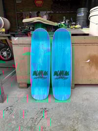 Image 2 of 9.875" Dump Truck Pool Shape/Cruiser - Gnarly Brown - OLD BONES THERAPY COLAB