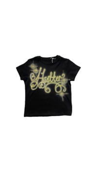 hustler baby tee size m