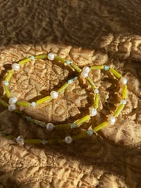 Image 1 of “Olive Bloom” necklace 