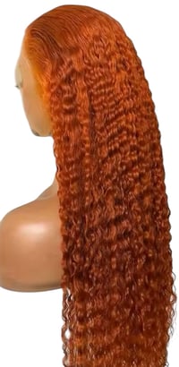 30” GINGER ORANGE WATER WAVE