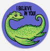 Believe Nessie Sticker