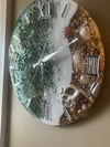 Ocean Pebble Beach Clock