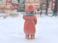 Image 2 of Spun Cotton Doll Ornament, Greta