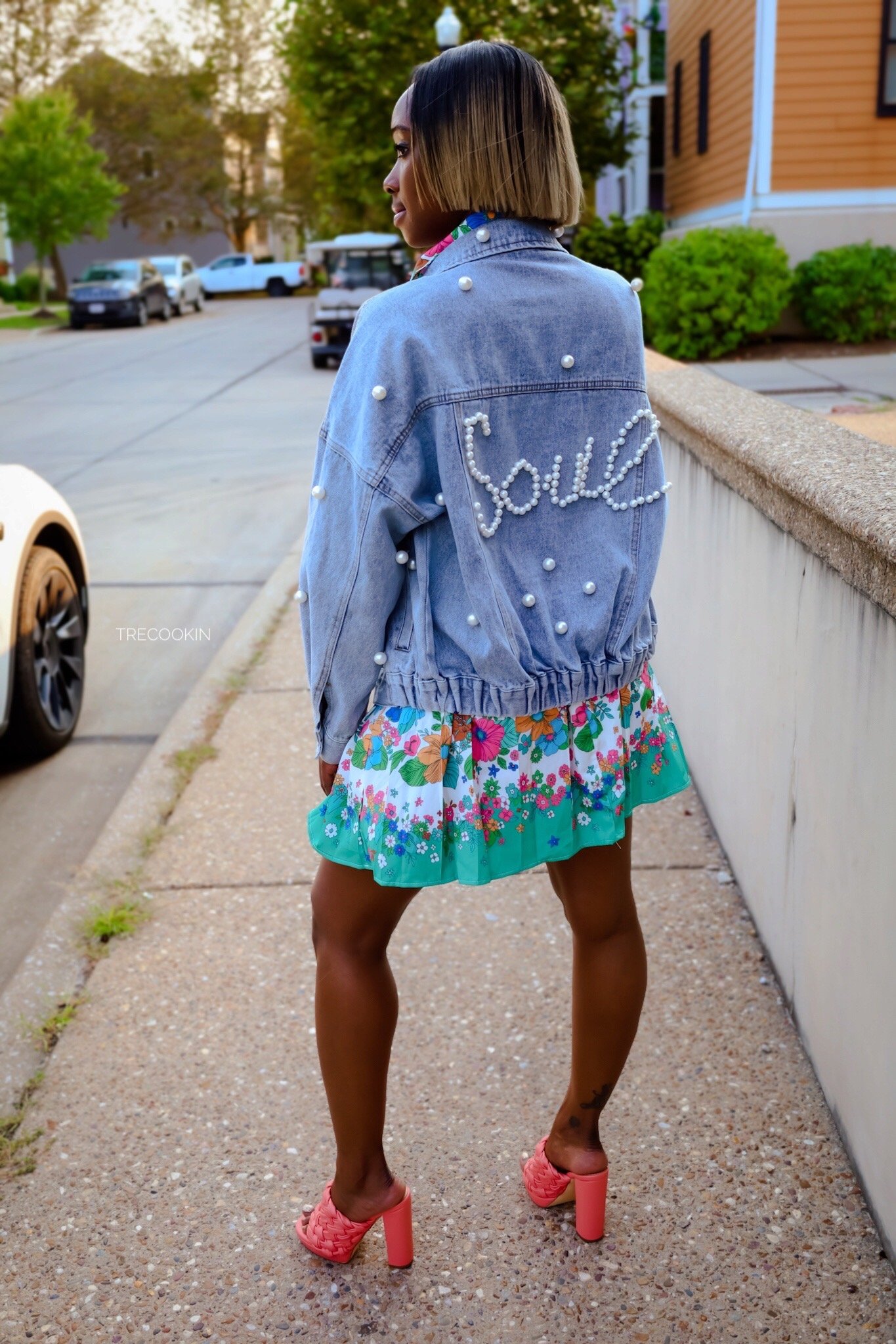 Image of Pearl Denim Jacket