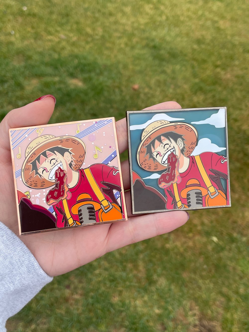 Image of P4P Strawhat Vibes Enamel Pin