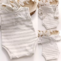 Image 1 of Photoshooting newborn boys bodysuit Robbie| stripes