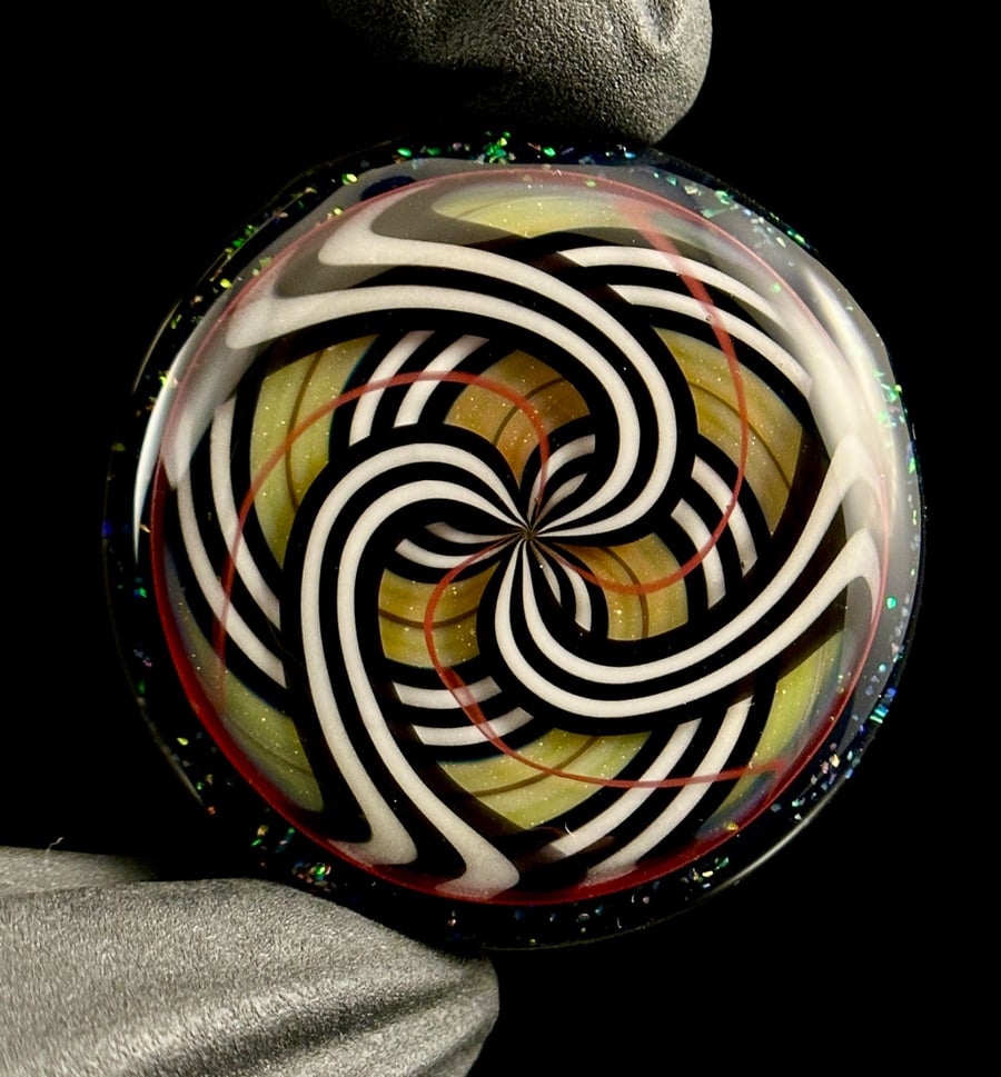 Image of Caramel Plaid Pendant