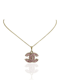 Pink Chanel Necklace - 2
