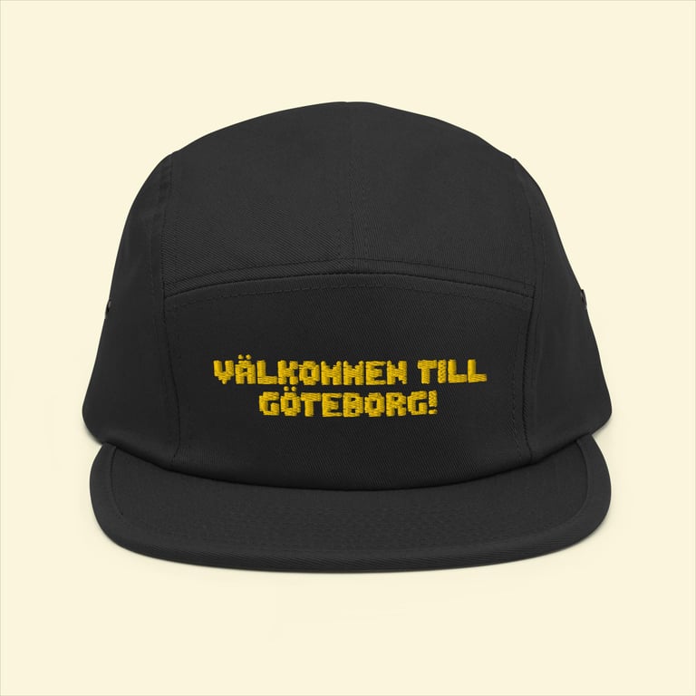 Välkommen till Göteborg! Fempanels-keps