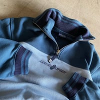 Image 2 of ASICS SPORT TWO TONE 1/4 ZIP SWEATSHIRT